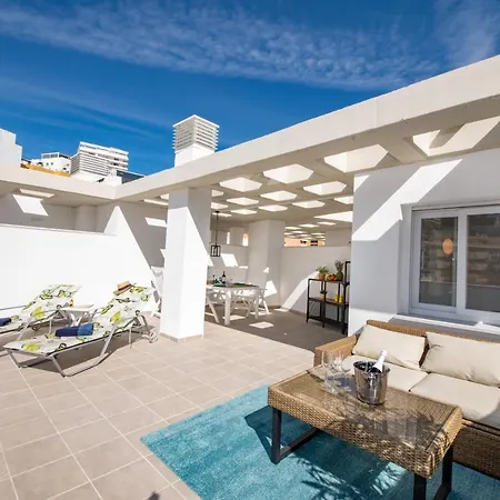 Atico Penthouse Bajondillo 1 Bedroom Apartmán